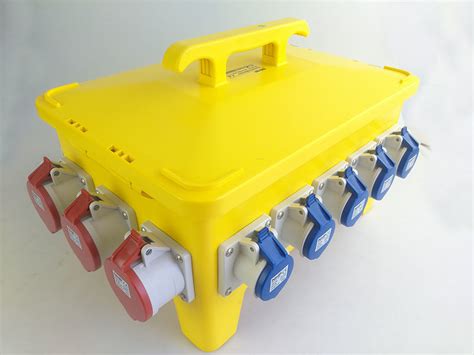 construction electrical spider box|temporary distribution power boxes.